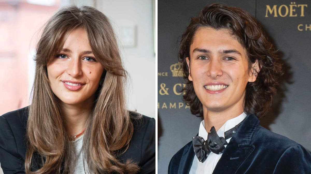 Benedikte Thoustrup og grev Nikolai.