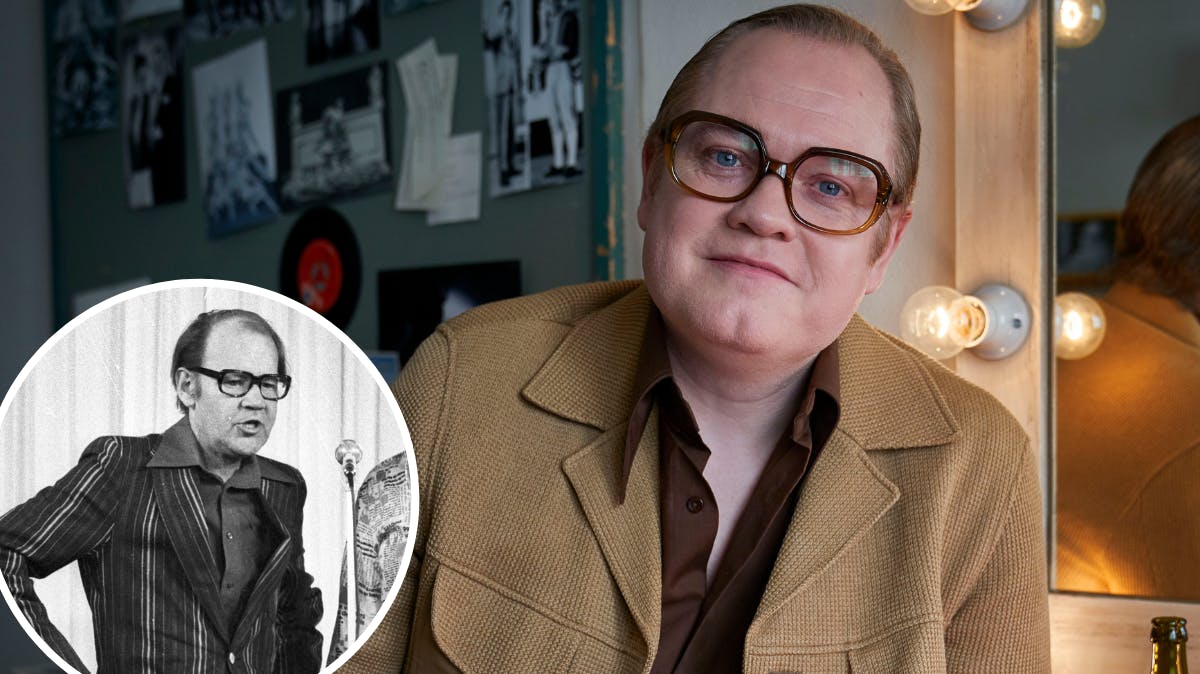 Jørgen Ryg og Esben Dalgaard i rollen som Jørgen Ryg "Dansegarderoben". 