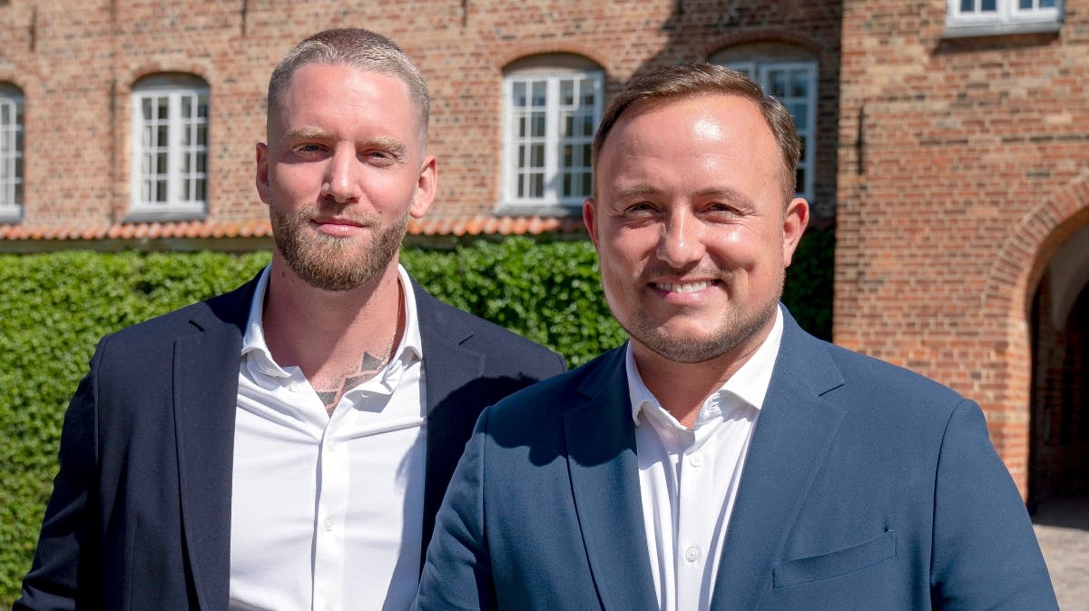 Sæþór Kristínsson og Thomas Evers Poulsen 