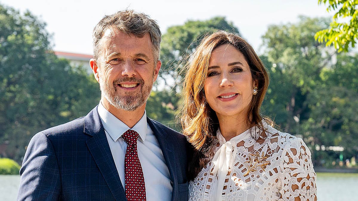 Kronprins Frederik og kronprinsesse Mary.