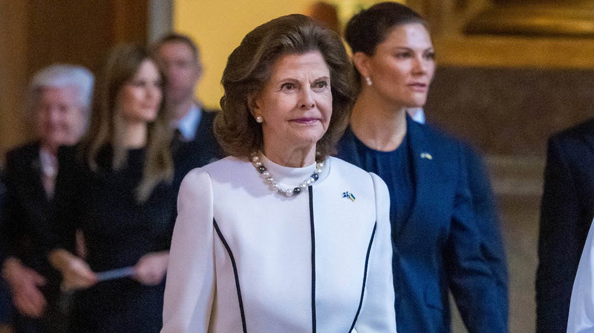 Dronning Silvia.