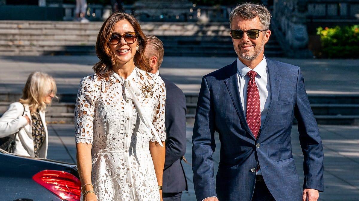 Kronprinsesse Mary og kronprins Frederik