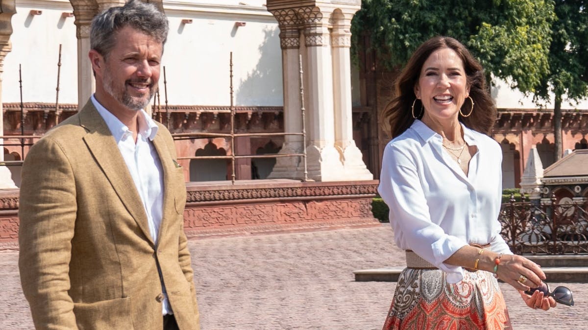 Kronprins Frederik og kronprinsesse Mary