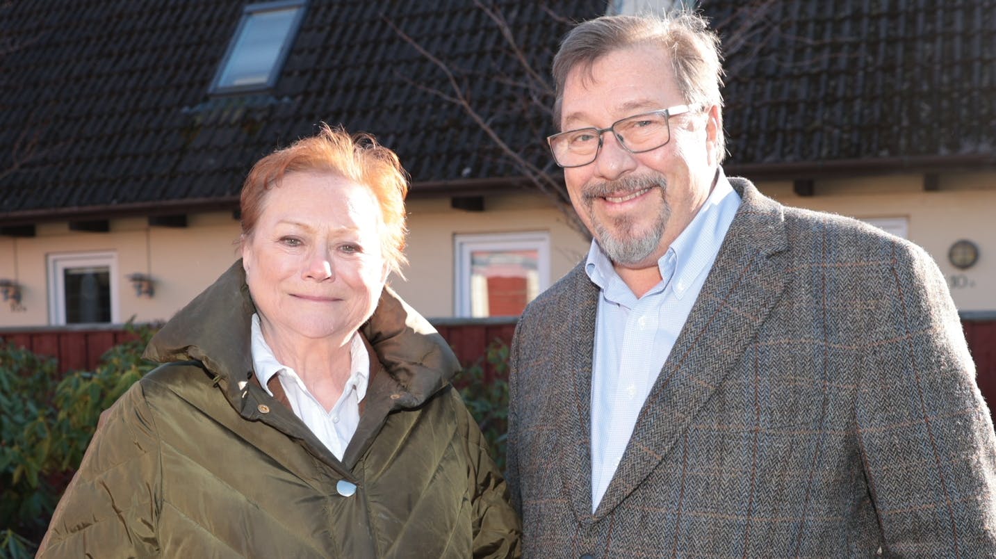 Lisbet Dahl og James Price.