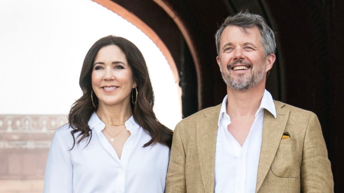 Kronprinsesse Mary og kronprins Frederik 