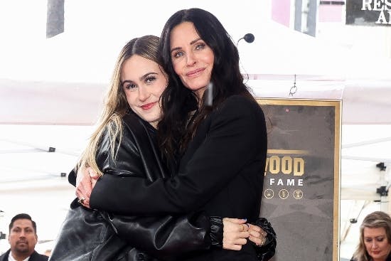 Courteney Cox og datteren Coco.