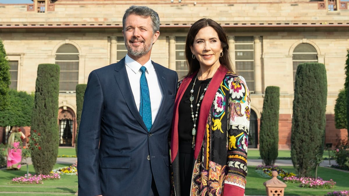 Kronprins Frederik og kronprinsesse Mary