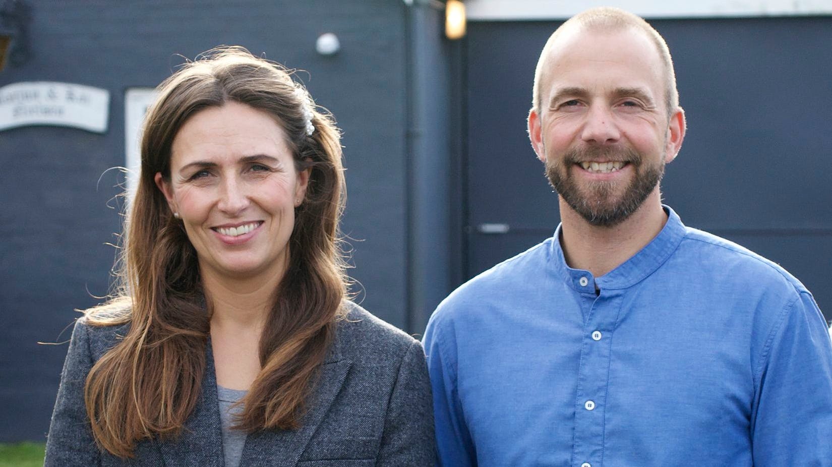 Line Franck og Søren Vester.