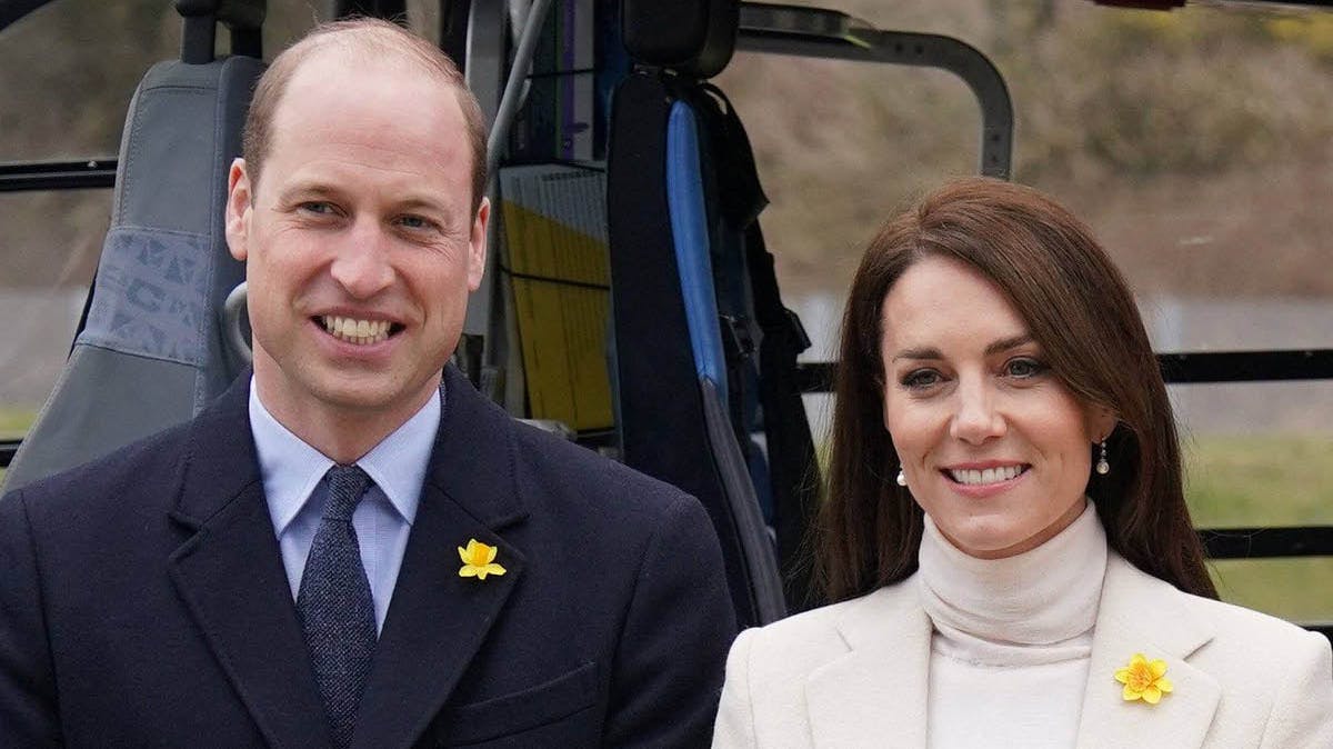 Prins William og prinsesse Kate. 