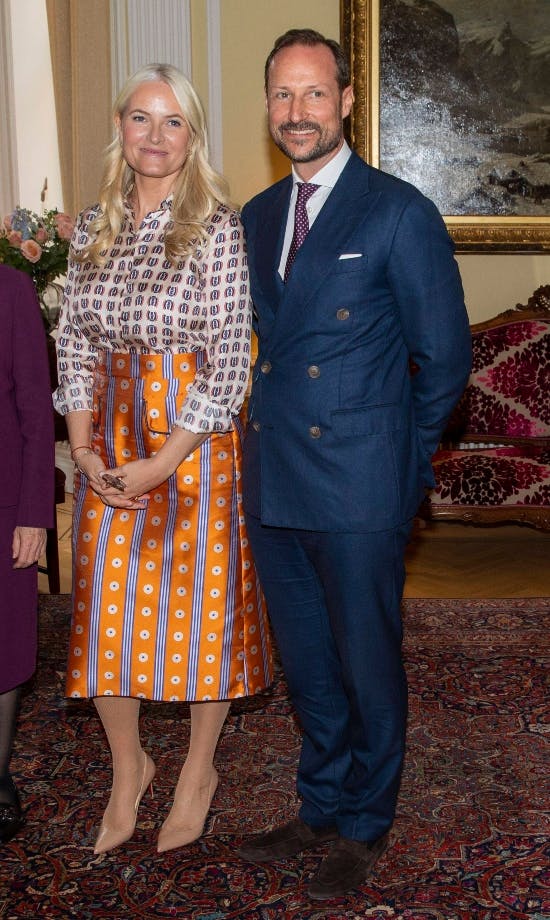 Kronprinsesse Mette-Marit og kronprins Haakon.