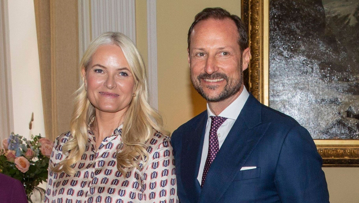 Kronprinsesse Mette-Marit og kronprins Haakon.