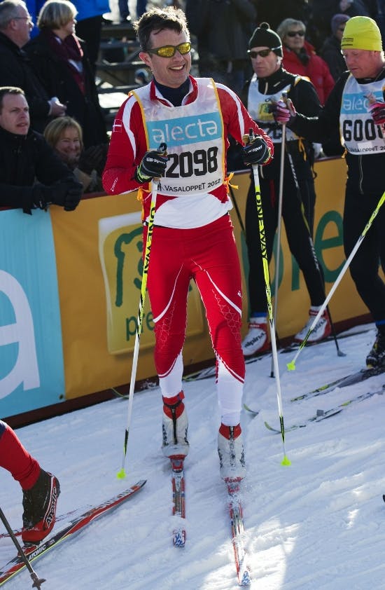 Kronprins Frederik til Vasaløbet i 2015