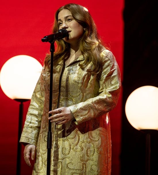 Clara Nedergaard i "X Factor"