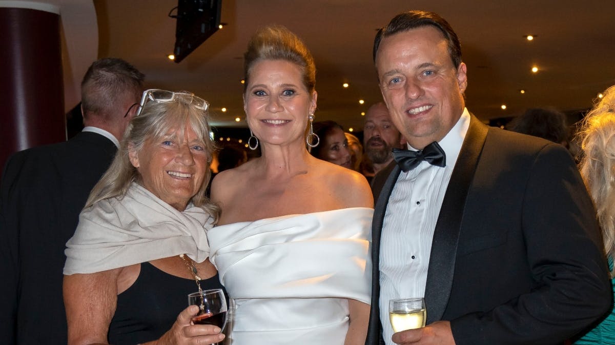 Britt Bendixen, Trine Dyrholm og Niclas Bendixen