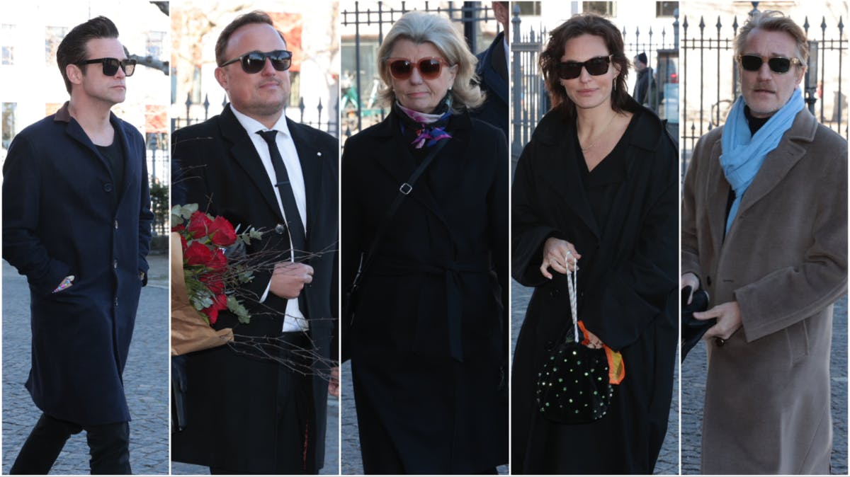 Silas Holst, Thomas Evers Poulsen, Anne Laxholm, Sarah Grünewald og Nikolaj Hübbe. 