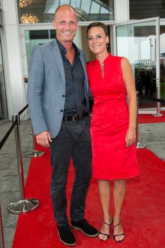 Lasse Sjørslev og Janni Pedersen fotograferet i 2013, hvor makkerskabet stadig var ganske nyt. 