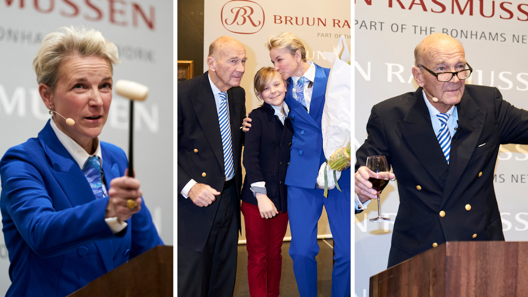 Kys, kram og klapsalver: Se billederne fra Alexa og Jesper Bruun ...