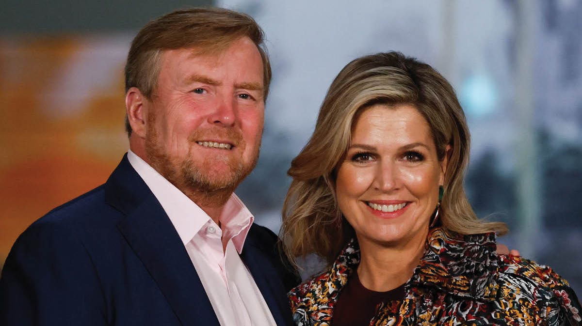 Kong Willem-Alexander og dronning Maxima. 