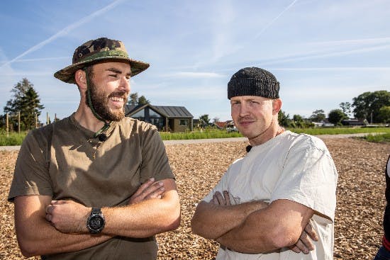 Steffen og Jeppe fra "Sommerdrømme". 