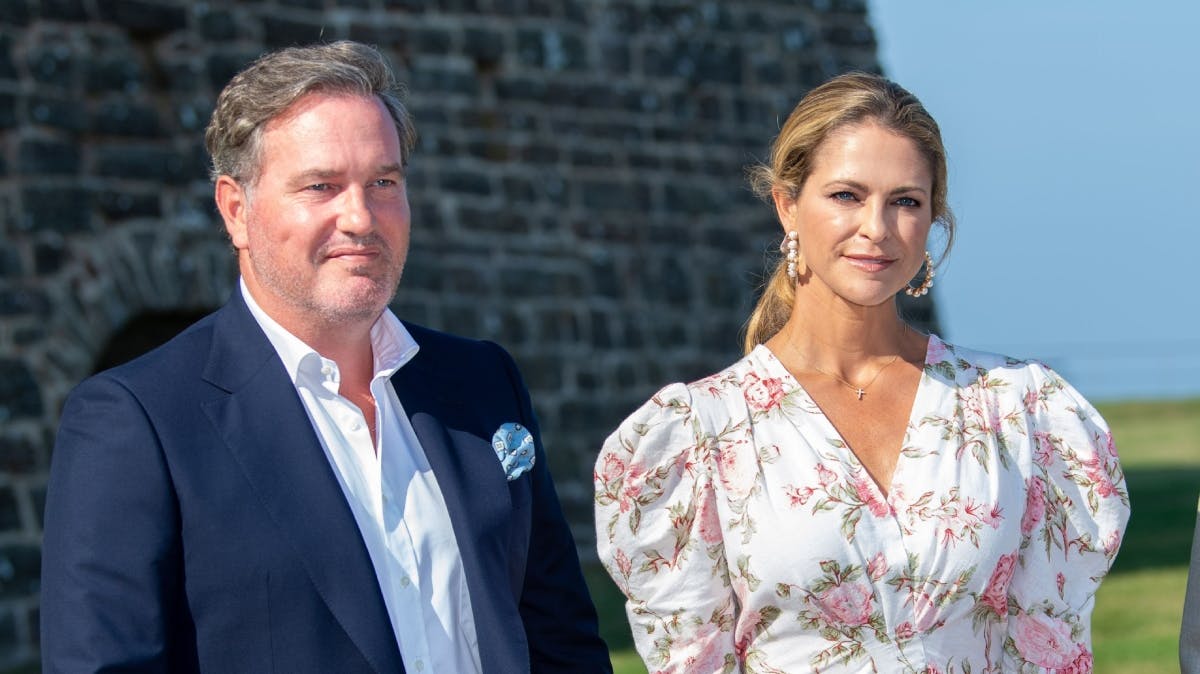 Chris O'Neill og prinsesse Madeleine
