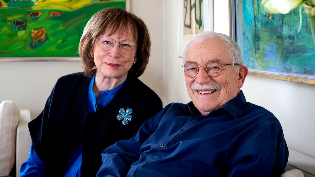 Alice Vestergaard og Uffe Ellemann-Jensen