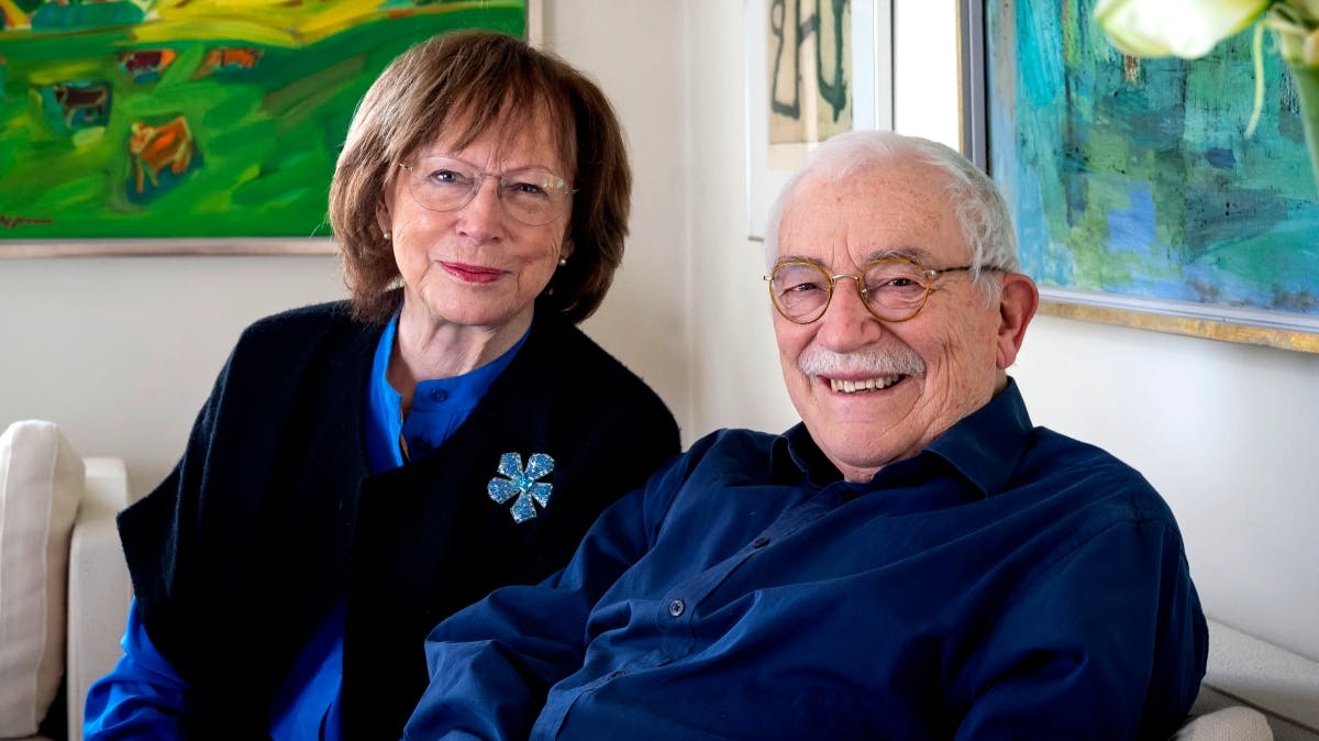 Alice Vestergaard og Uffe Ellemann-Jensen