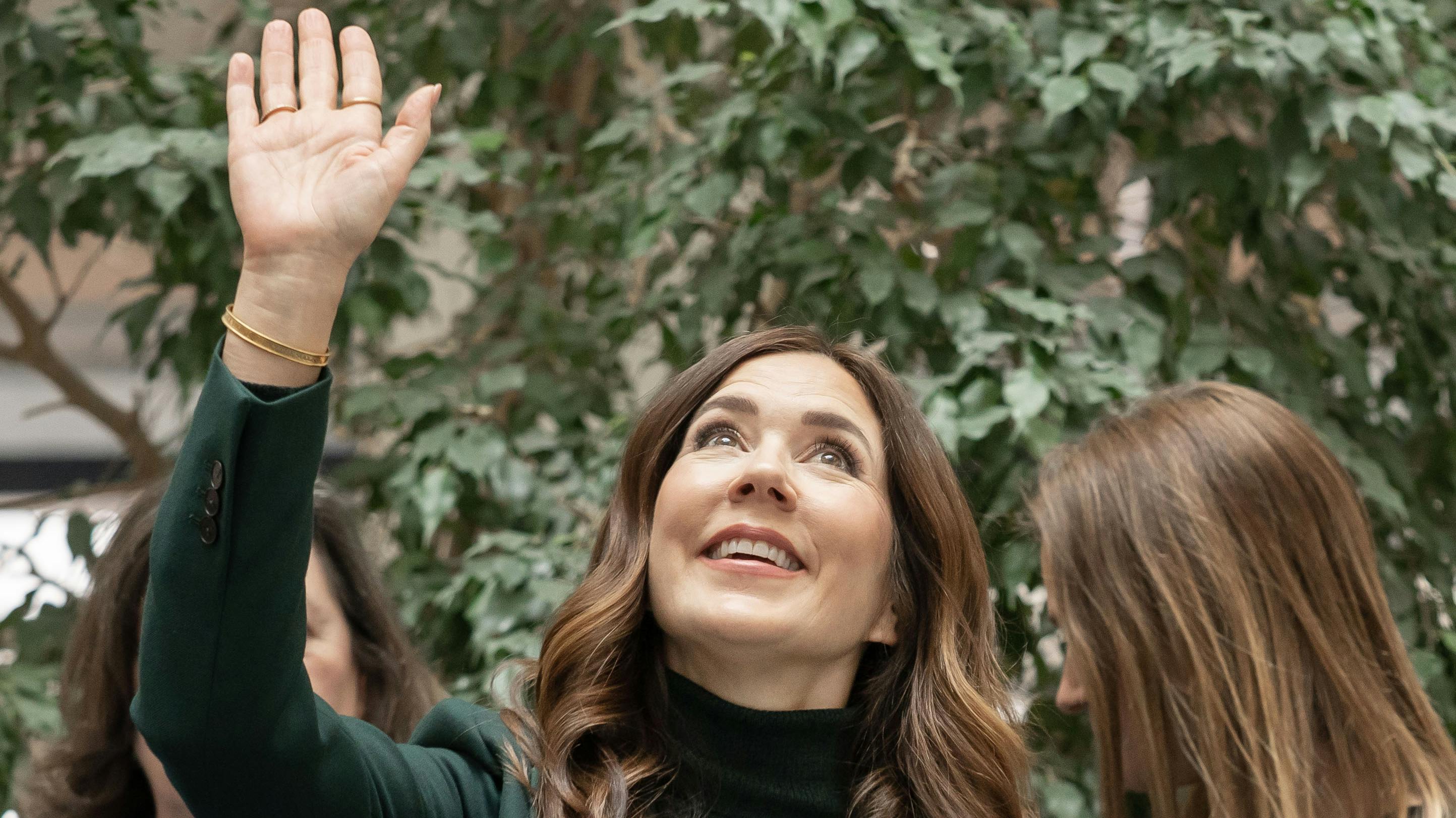 Kronprinsesse Mary til fejringen af Kvindernes Internationale Kampdag på Aalborg Universitet i København.
