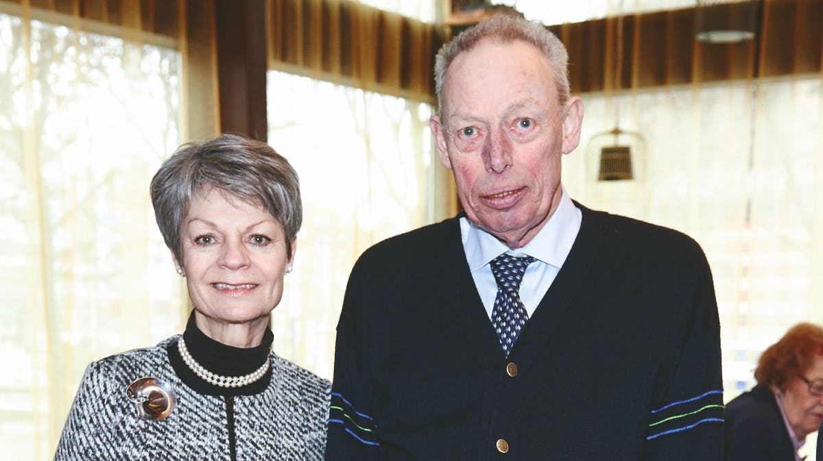 Grevinde Sussie og grev Ingolf af Rosenborg.