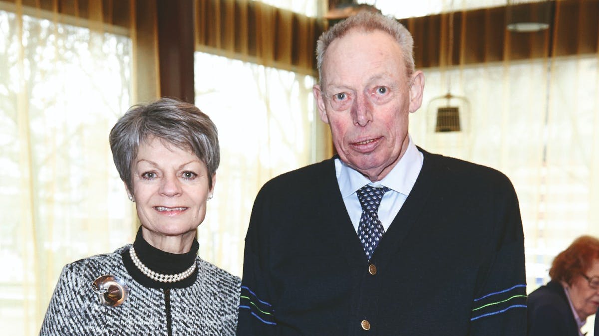 Grevinde Sussie og grev Ingolf af Rosenborg.