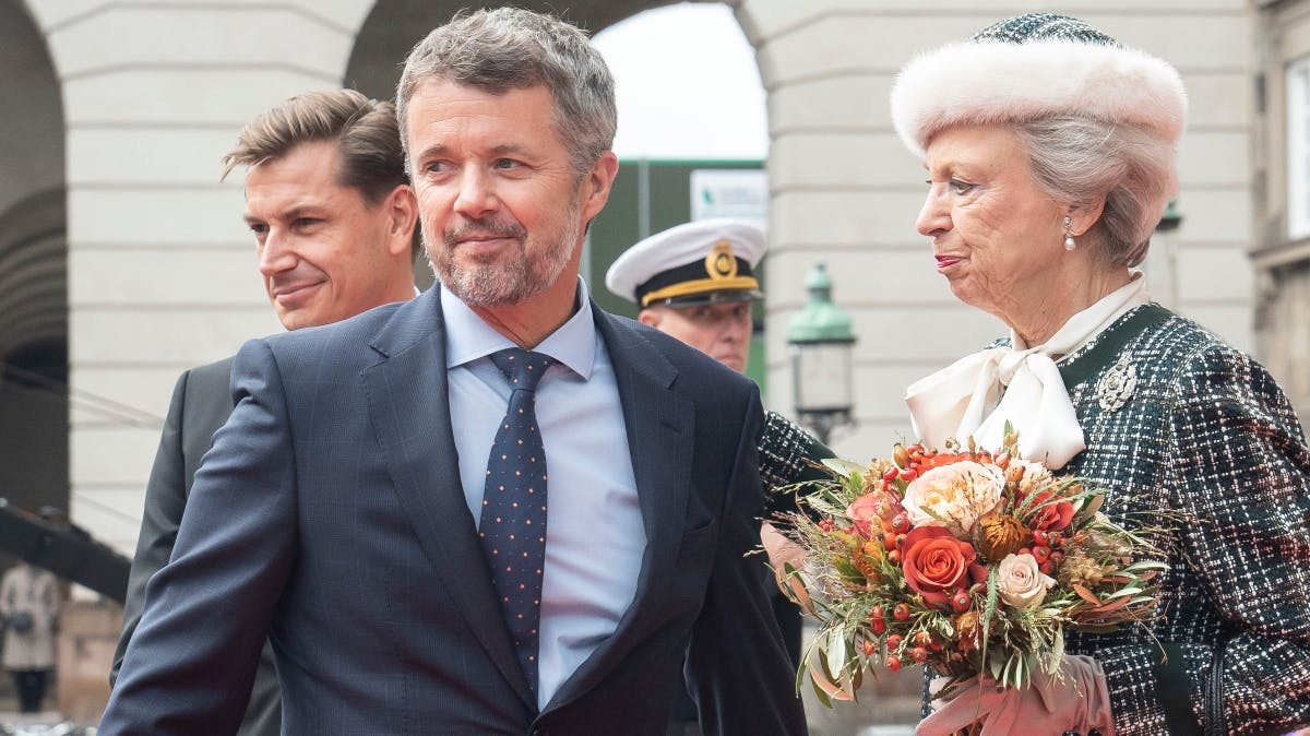 Kronprins Frederik og prinsesse Benedikte