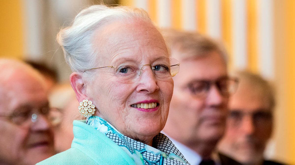 Dronning Margrethe. 