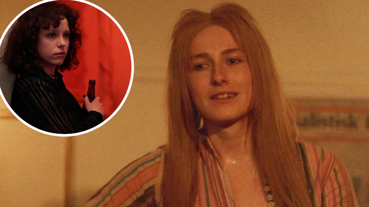 Mathilde Arcel Fock i rollen Anne Linnet i "Dansegarderoben". 