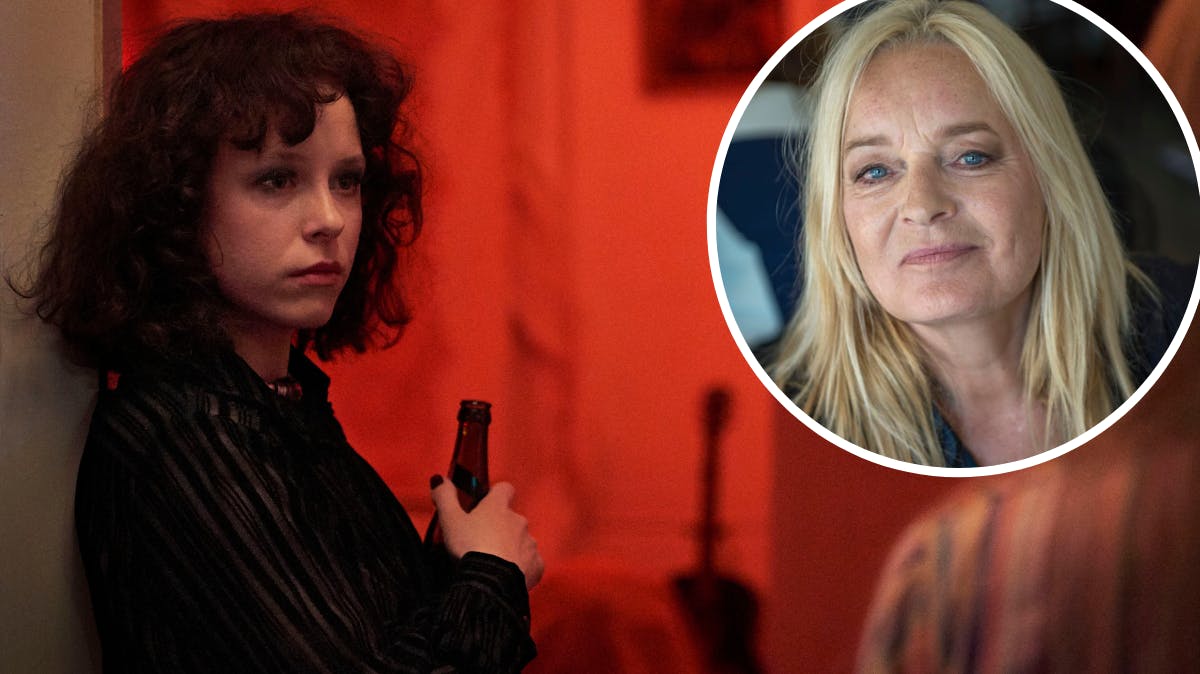 Diana i "Dansegarderoben" og Anne Linnet 