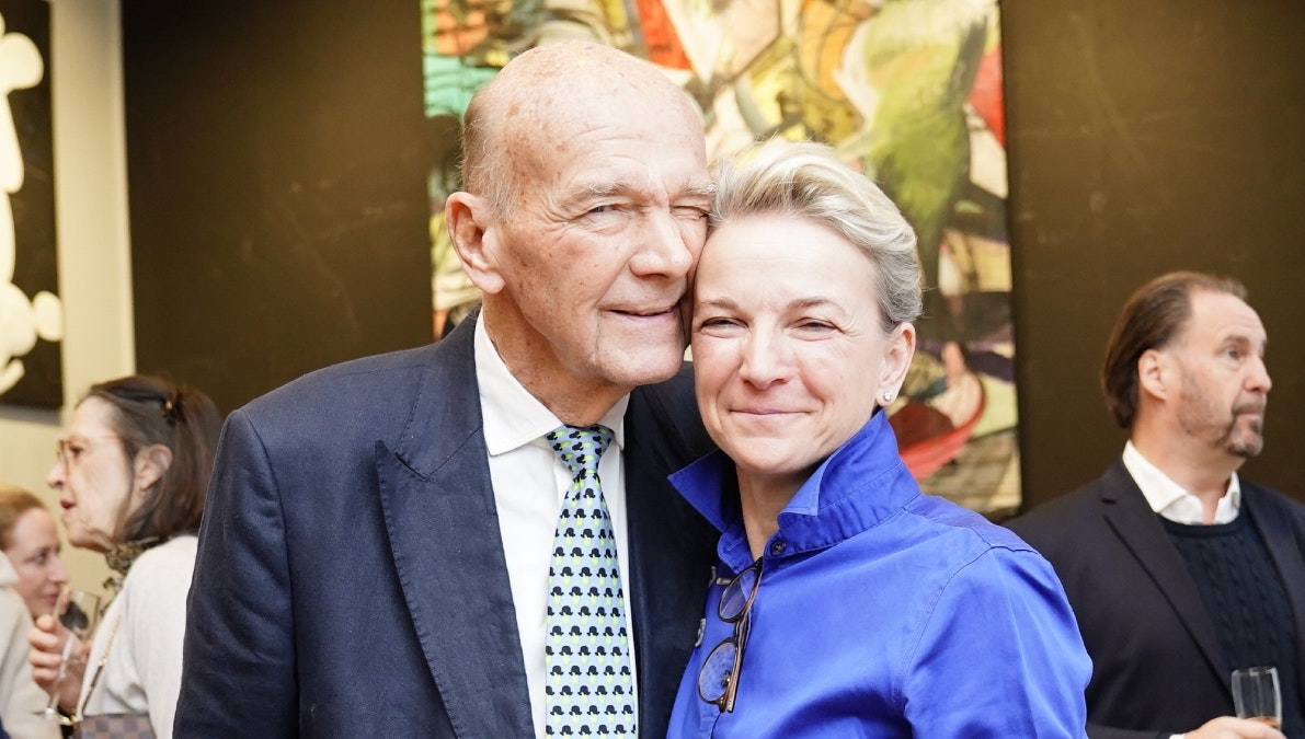 Jesper Bruun Rasmussen med datteren Alexa