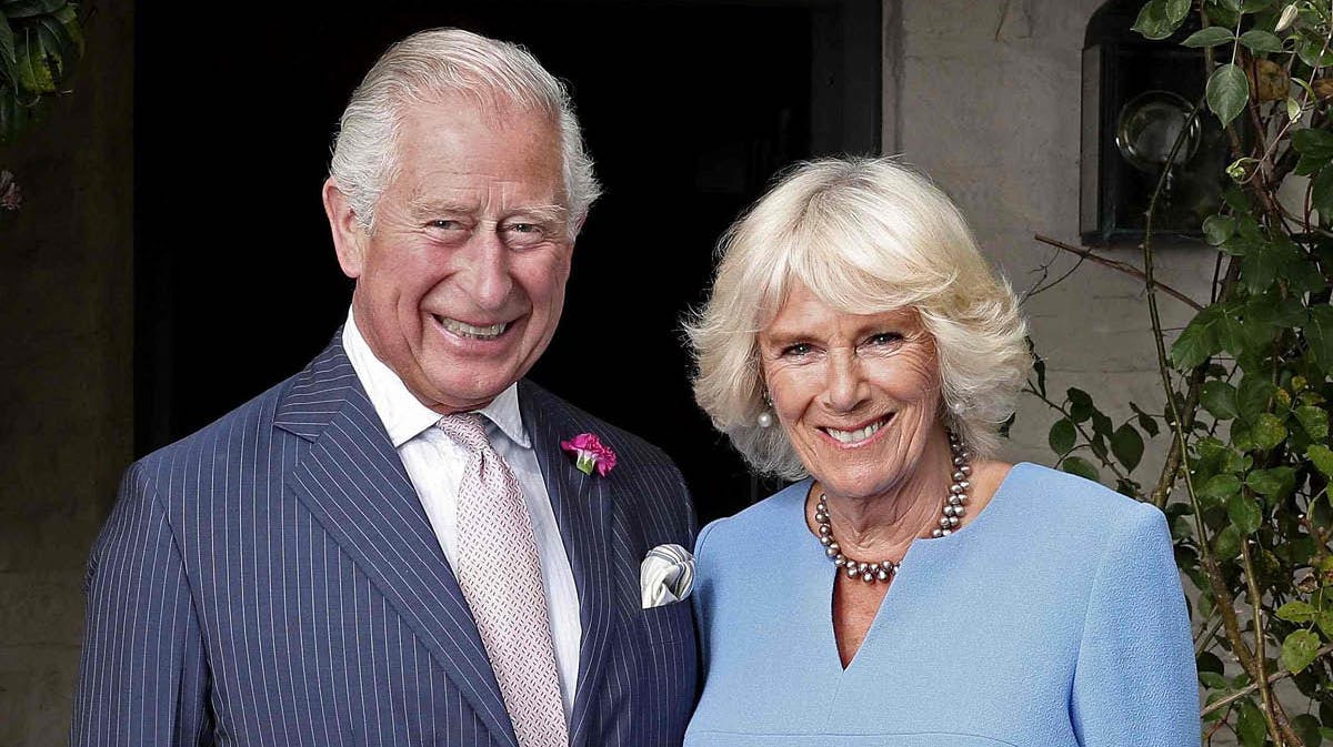 Kong Charles og dronning Camilla. 