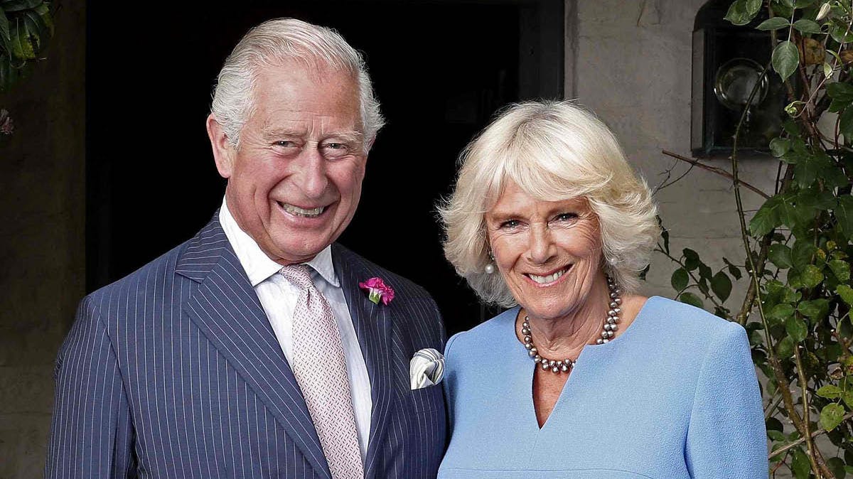 Kong Charles og dronning Camilla. 