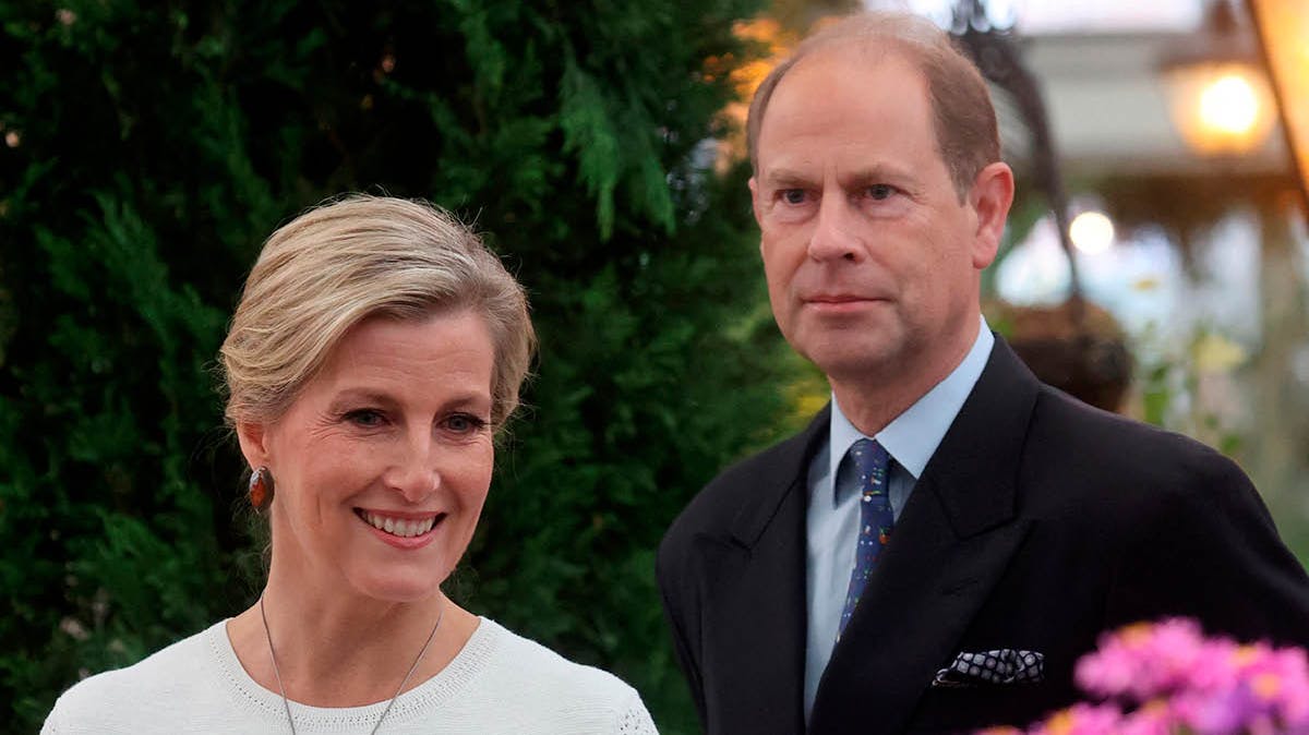 Hertuginde Sophie og prins Edward.
