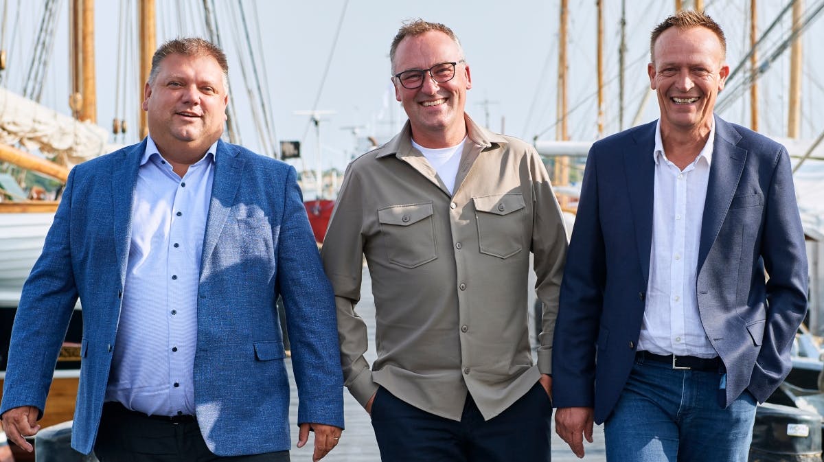 Anders Gerner Frost, Peter Ingemann og Claus Dreyer 