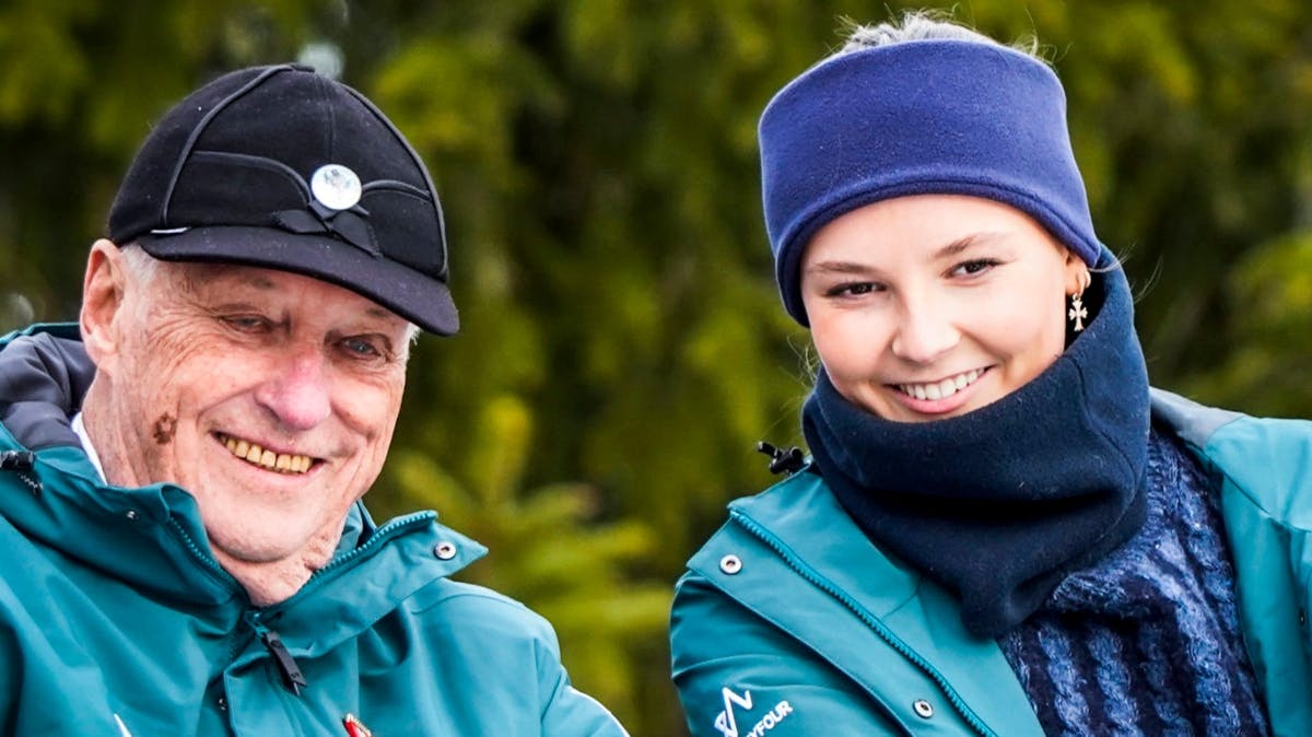 Kong Harald og prinsesse Ingrid Alexandra