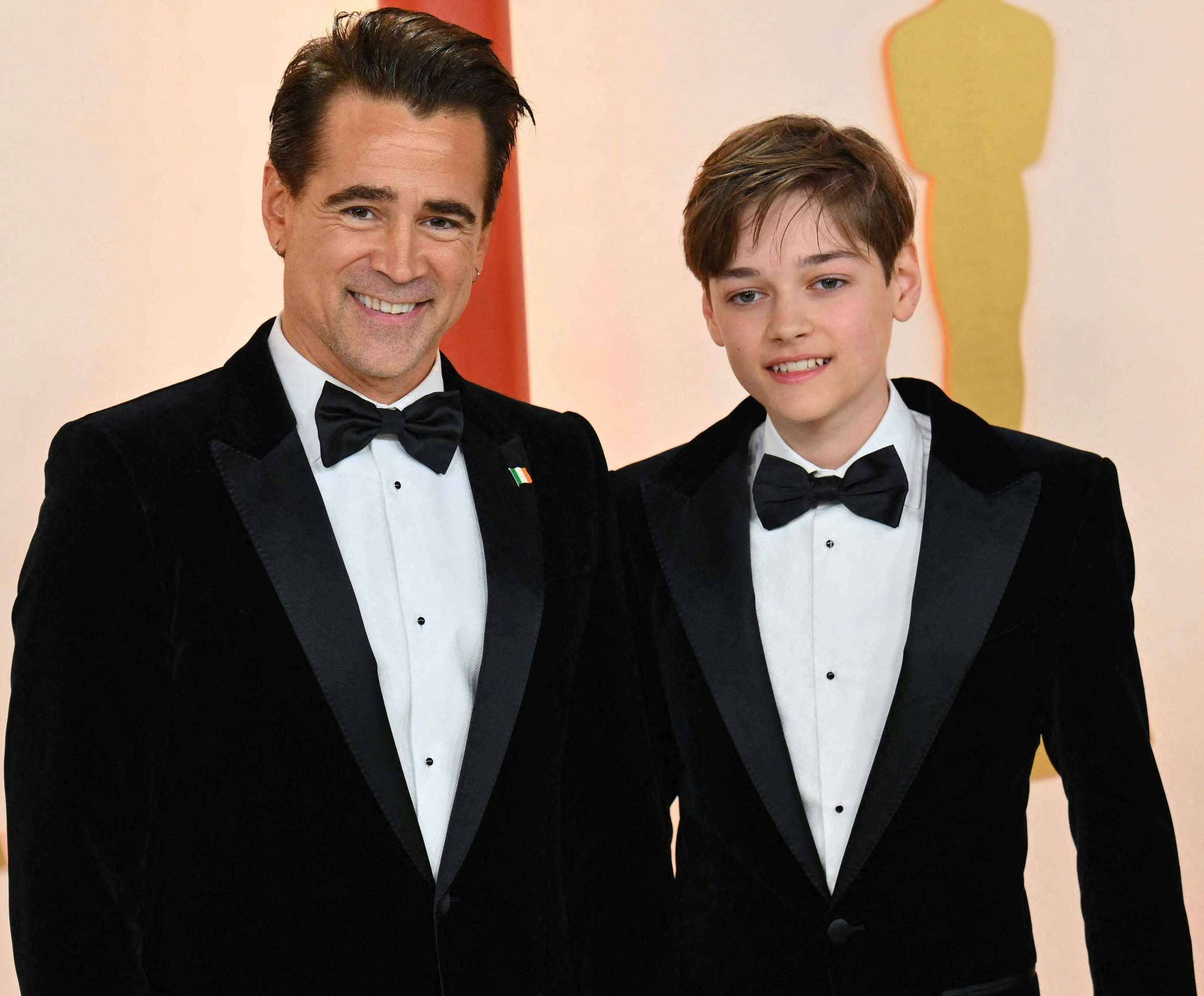 Colin Farrell og sønnen Henry til Oscar 2023