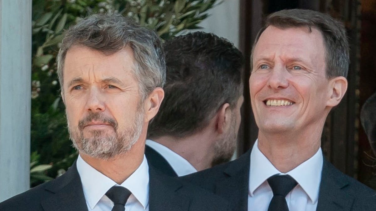 Kronprins Frederik og prins Joachim