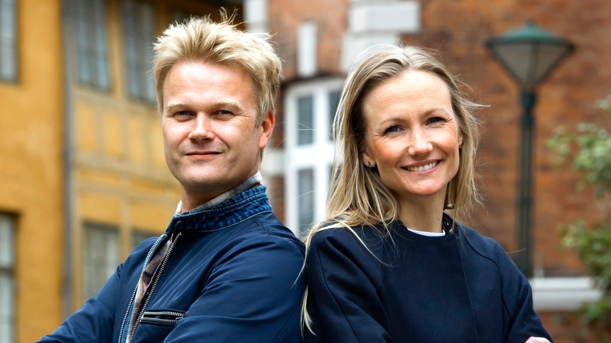 Christian Borregaard og Sara Lygum