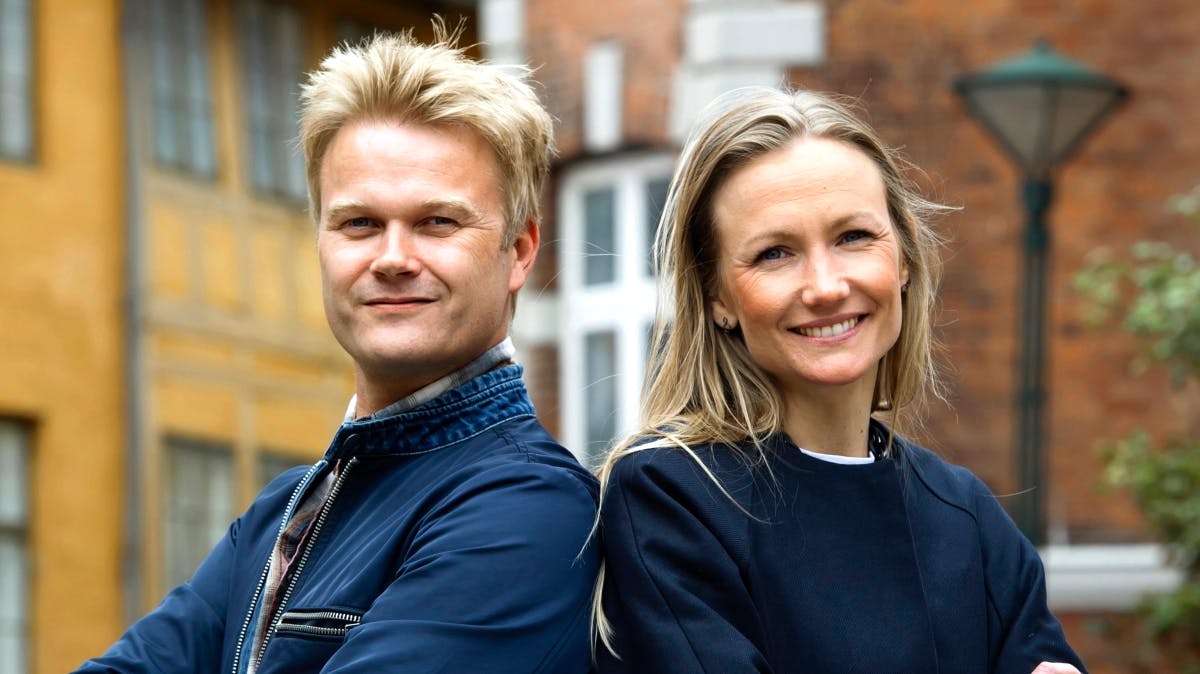 Christian Borregaard og Sara Lygum
