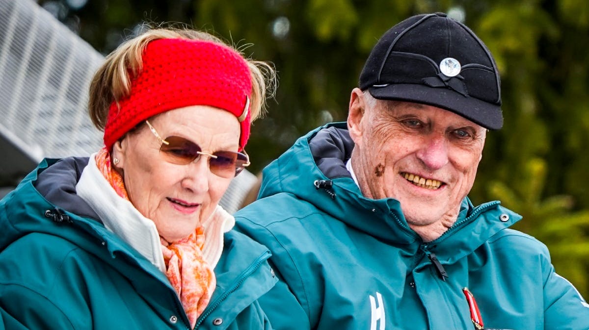 Dronning Sonja og kong Harald 