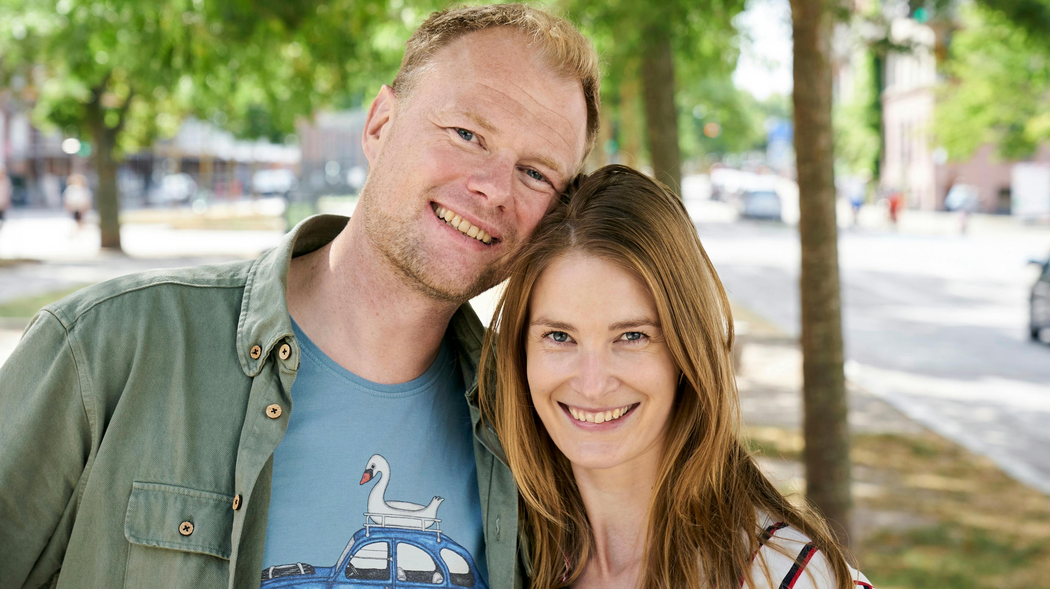 Christian Degn og Trine. 