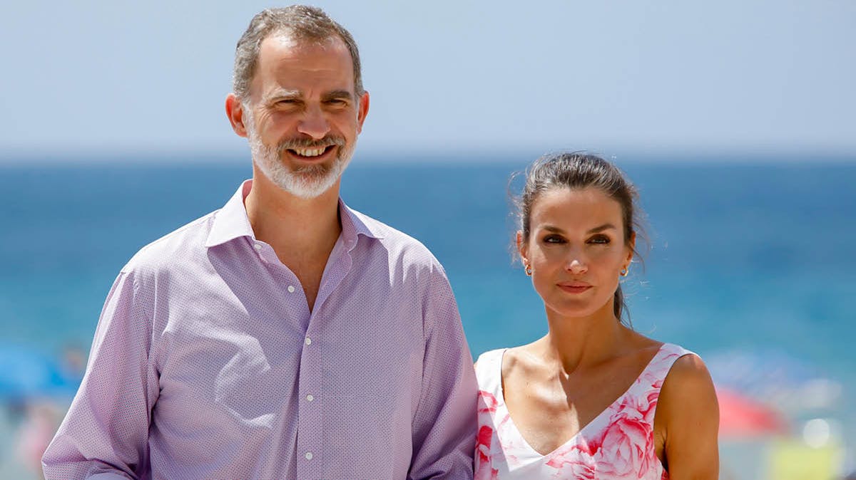 Kong Felipe og dronning Letizia.&nbsp;
