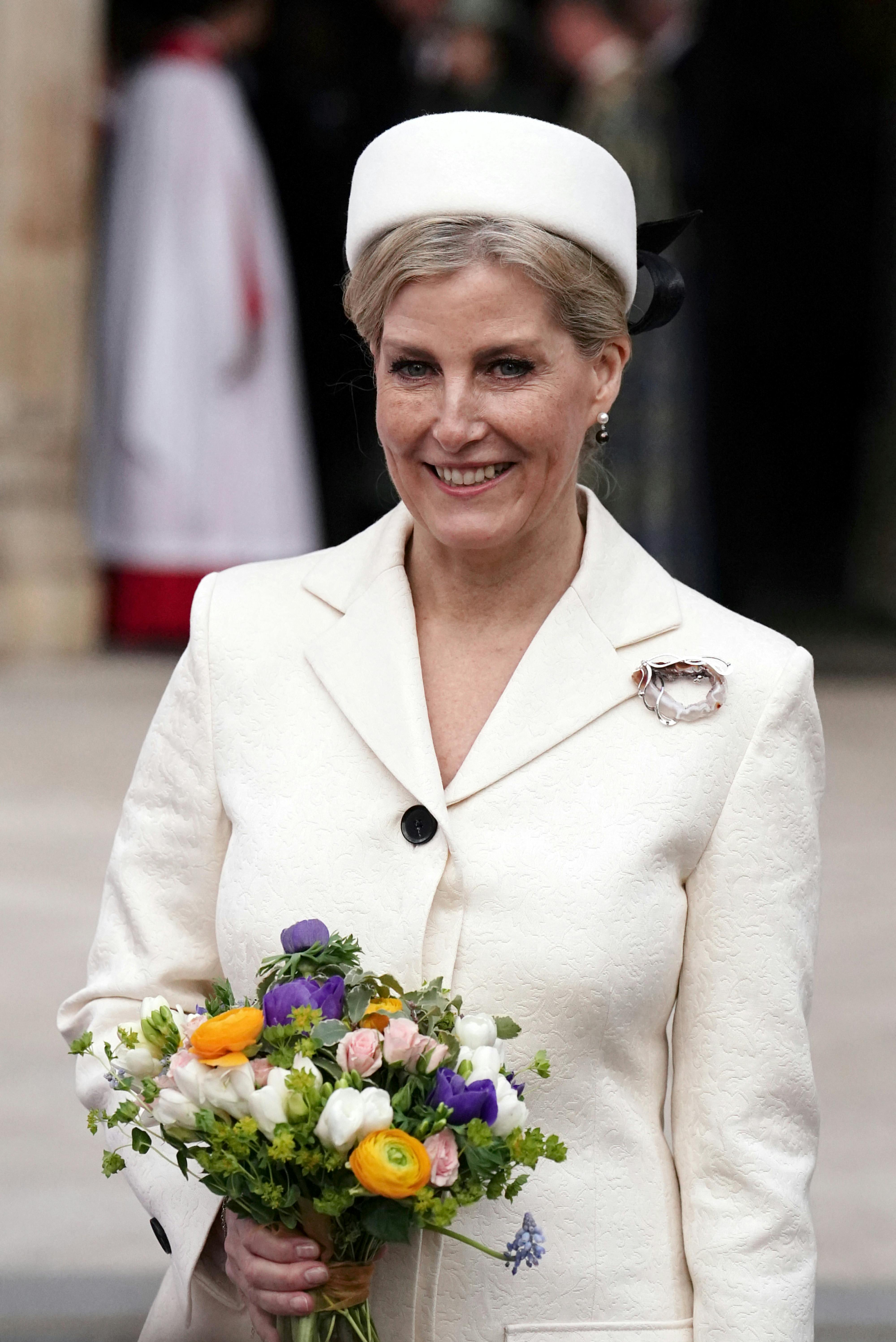 Hertuginde Sophie til Commonwealth Day Service. 