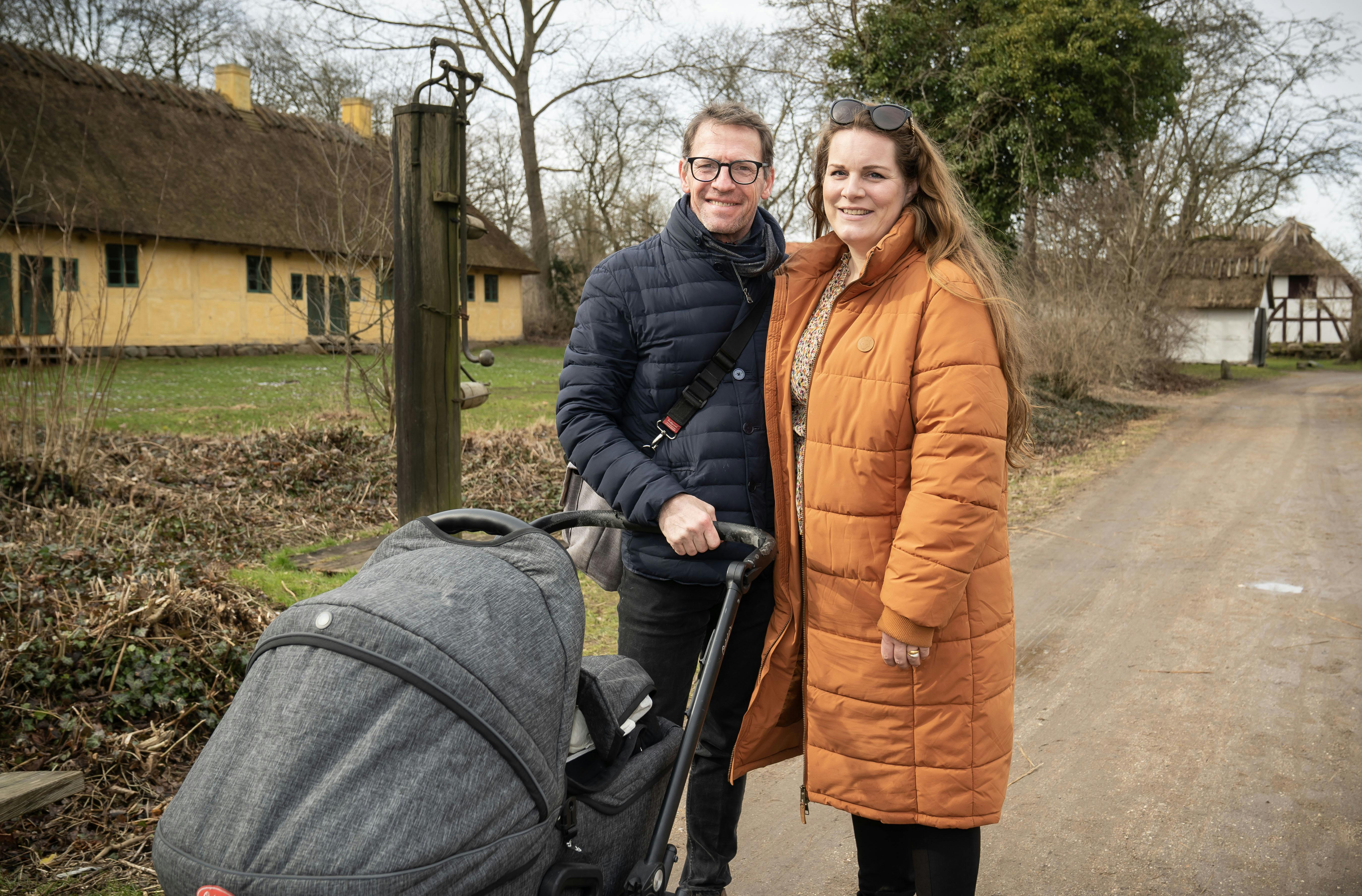 Jacob Dahl og Elin var med på Frilandsmuseet, da Lise Baastrup var til pressemøde på "Troldehjertets Hemmelighed".&nbsp;
