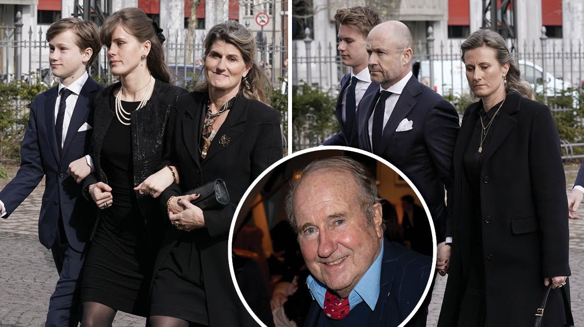 Erik Brandts begravelse.