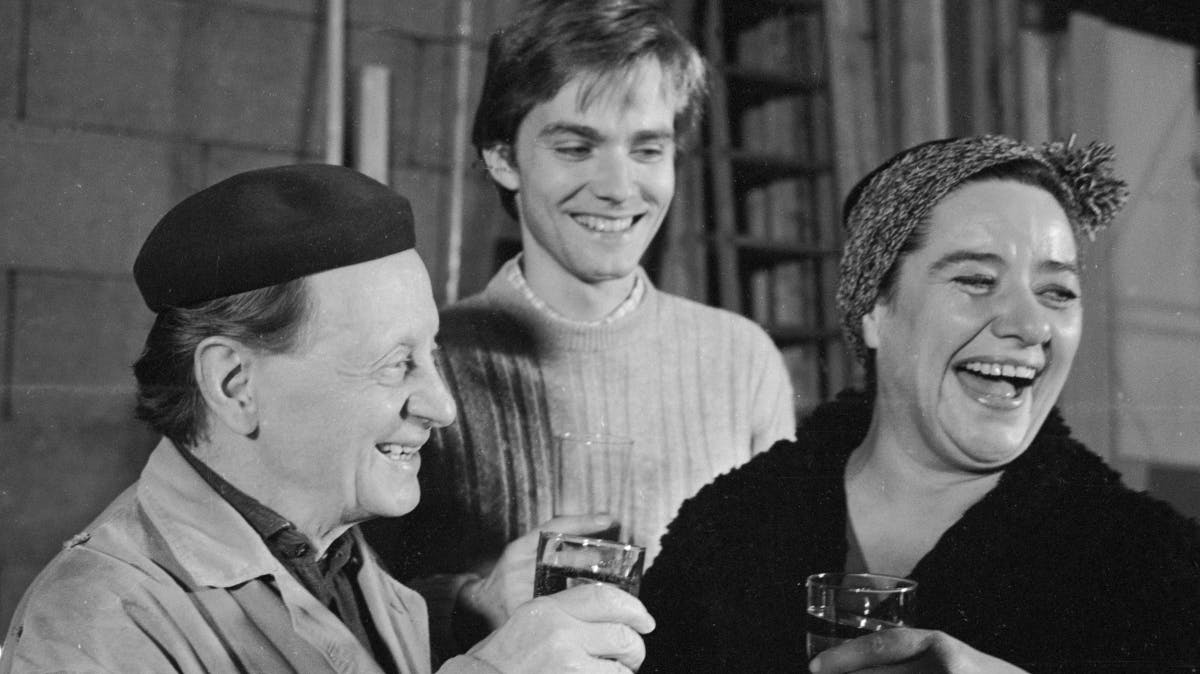 Arthur Jensen, Finn Storgaard og Bodil Udsen fra "Huset på Christianshavn". 